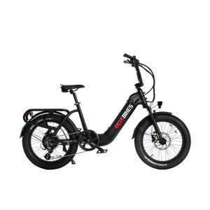 REVI Runabout 2 750w Step Thru Ebike 20x3 Fat Tire Mini Electric Cargo eBike - Cargo eBike - eBike Super Shop