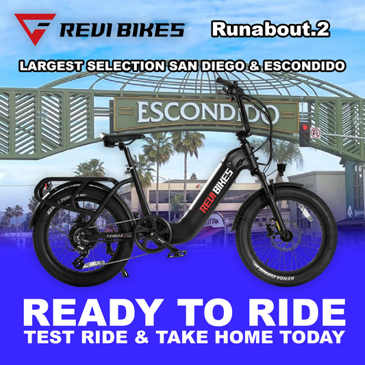 eBike Revi Runabout.2 - Black - Ready to Ride
