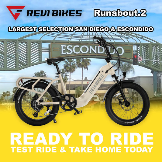eBike Revi Runabout.2 - Cream - Ready to Ride