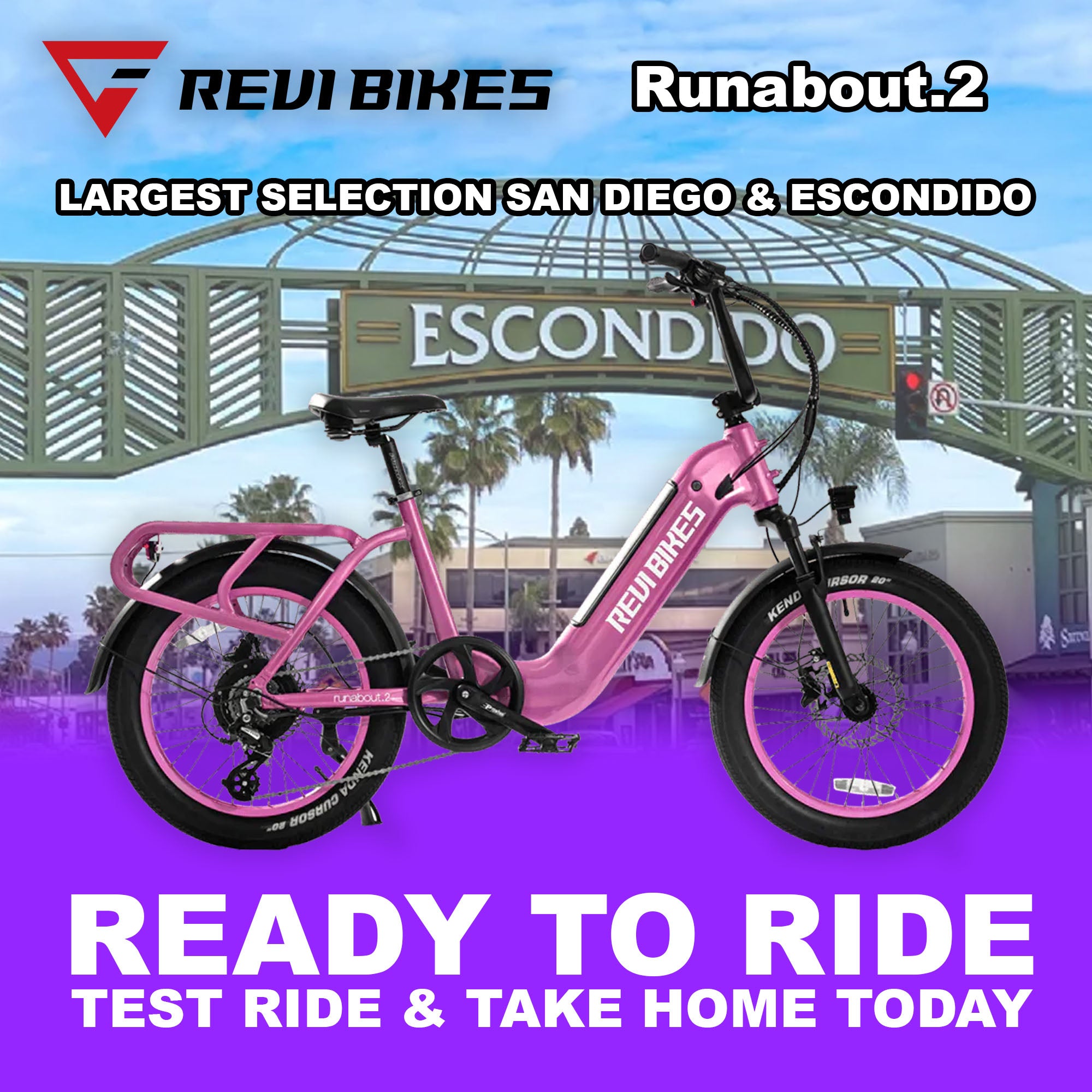 eBike Revi Runabout.2 - Pink - Ready to Ride