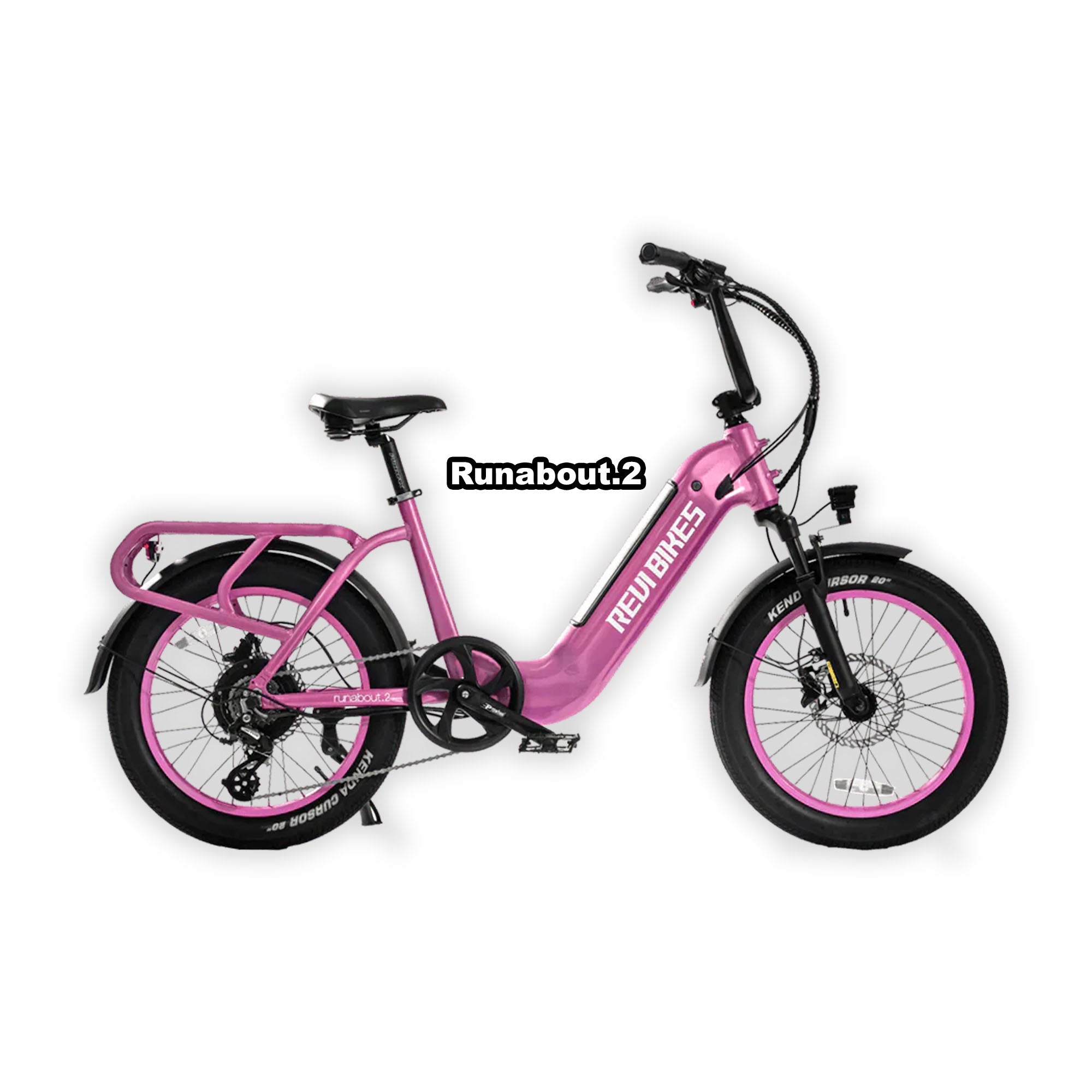 elektrofahrrad pink eBike Revi Runabout.2 - Pink