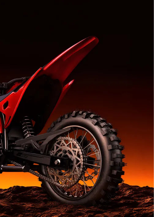 Electric bike Engwe Eagle in matte black, side view, parked outdoors on pavement, showcasing fat tires, front suspension, and rear rack.
