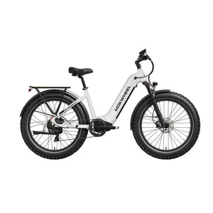 Mokwheel Basalt ST 2.0 eBike in white, size S, shown in its box