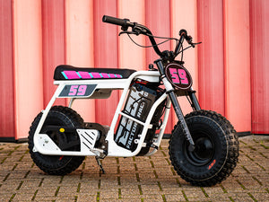 Stomp Ebox Crookback Cruiser Bars, black handlebar with ergonomic crookback design, shown against a white background.