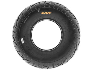 Stomp Ebox Dragster Street Tire, side view showing tread pattern and branding on a black performance tire.