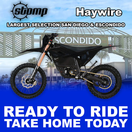 eMOTO Stomp Haywire - Black - Ready to Ride