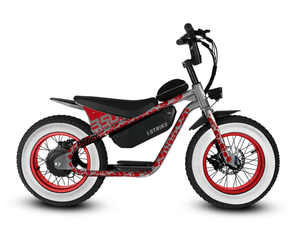 Strike Cycles Big Boy 350w Micro eBike 16x4 Fat Electric Mini Fat Tire eBike - eBikes - GOLDE|MINI|RED|0306 eBike Super Shop