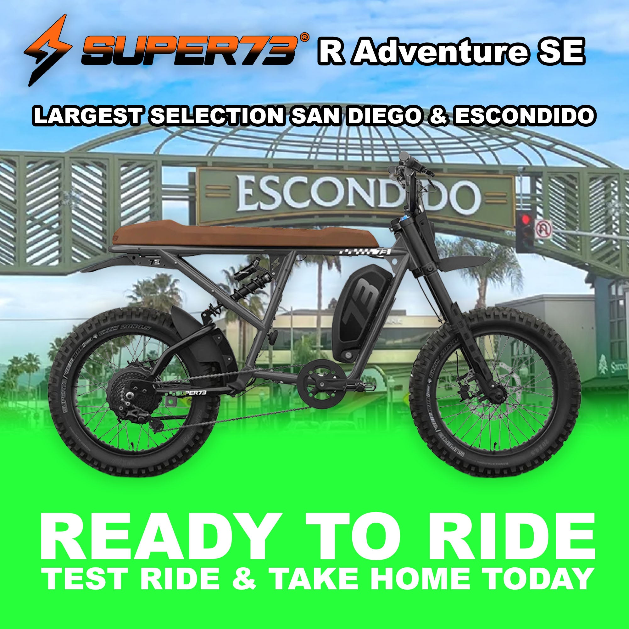 Buy eBike Super73 R Adventure SE - Palladium - Ready to Ride