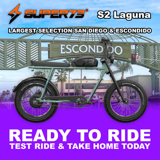 eBike Super73 S2 Laguna - Green - Ready to Ride