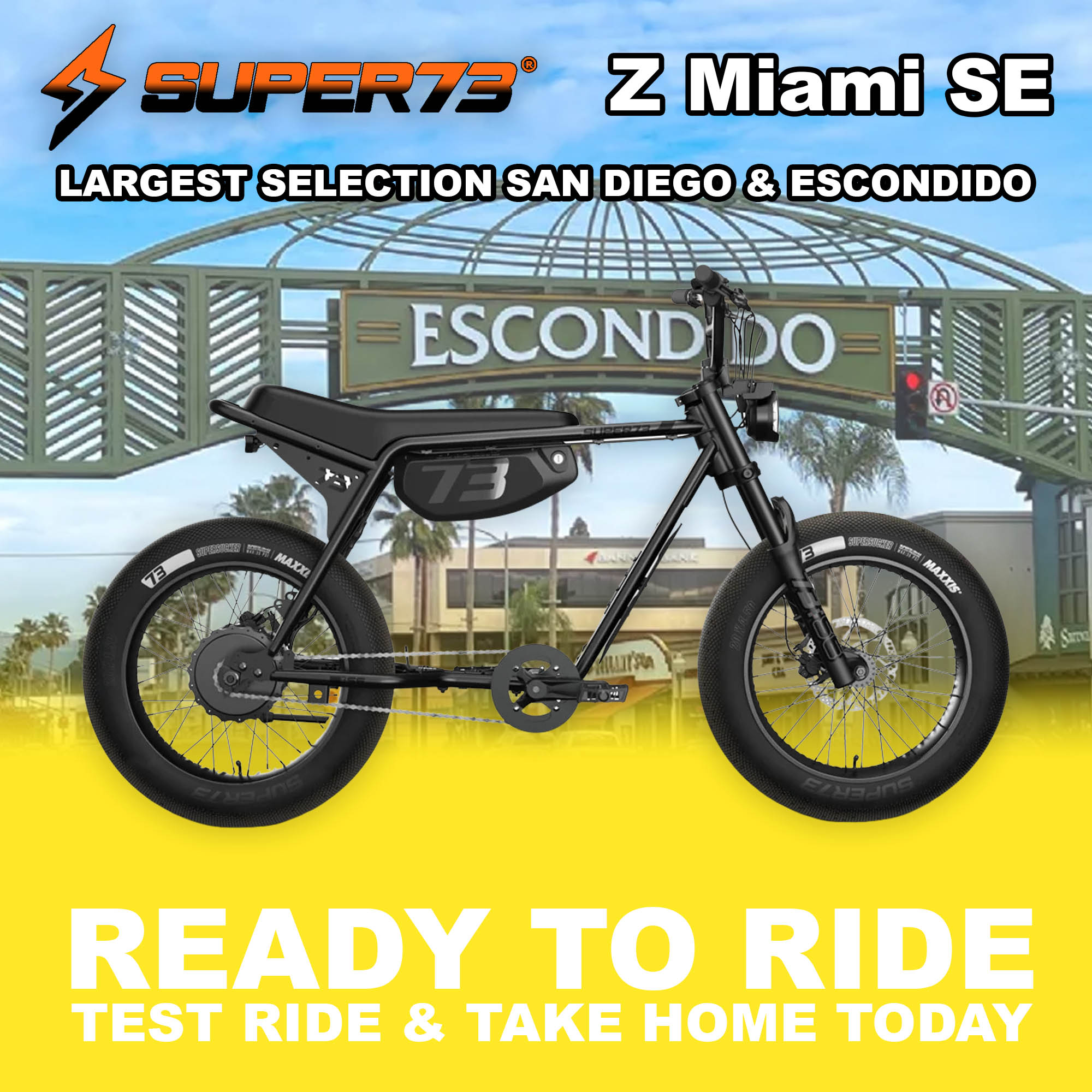 eBike SUPER73 Z Miami SE - Blackout eBike SUPER73 Z Miami SE - Blackout
