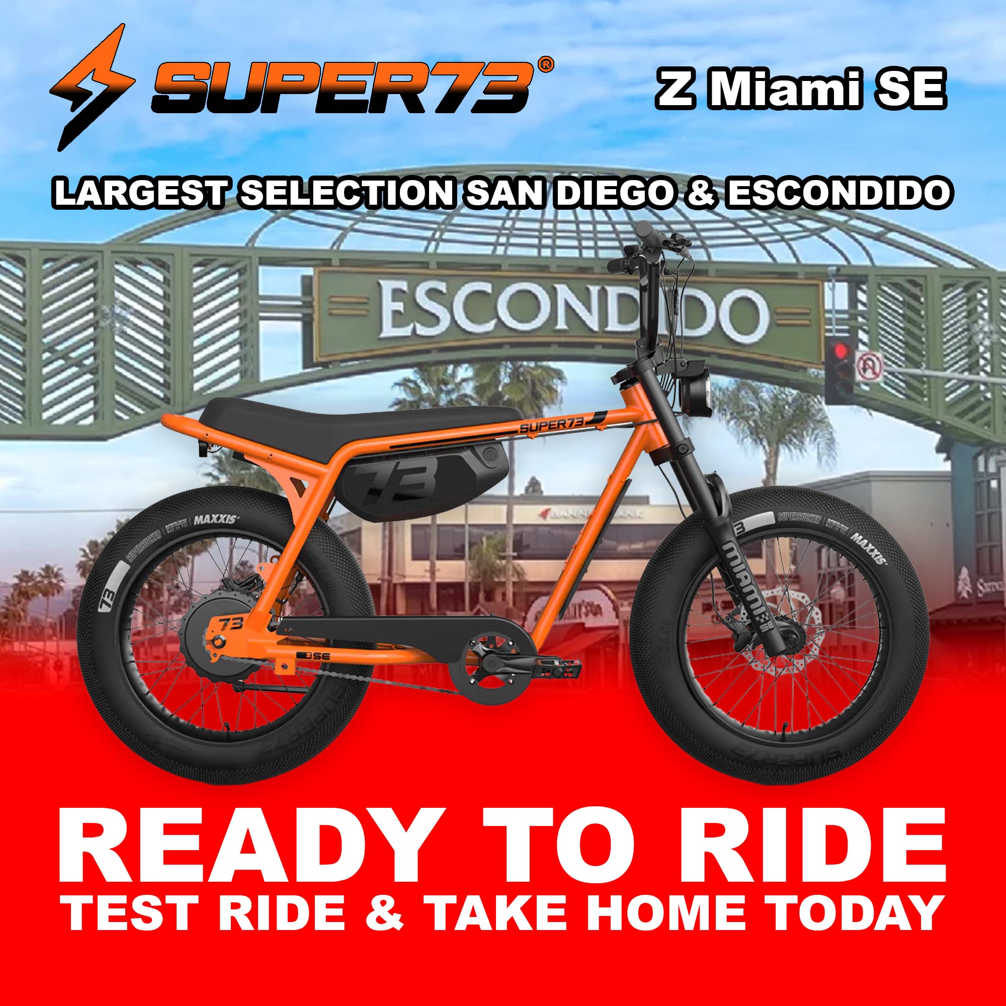 eBike SUPER73 Z Miami SE - Astro Orange eBike SUPER73 Z Miami SE - Astro Orange