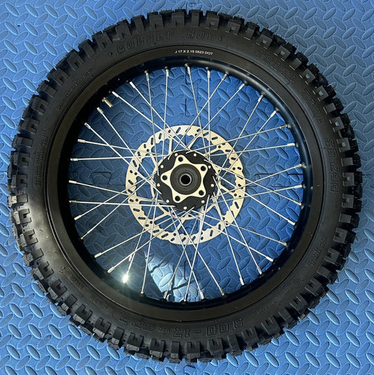 Surron eMoto Wheel Set Shinko 244 Dual Sport 17" Rear Wheel & Tire Set for e - Moto Bikes *Does not include rotor or sprocket* - Surron Wheel & Tire Set - EBIKE|2771 eBike Super Shop