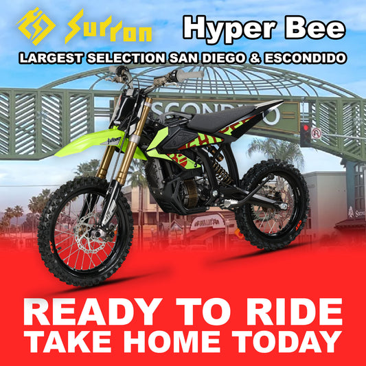 eMOTO Surron Hyper Bee - Green - Ready to Ride