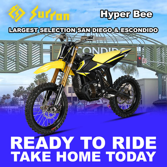 eMOTO Surron Hyper Bee - Yellow - Ready to Ride