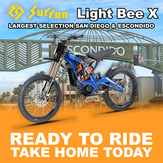 eMOTO Surron Light Bee X - Blue - Ready to Ride