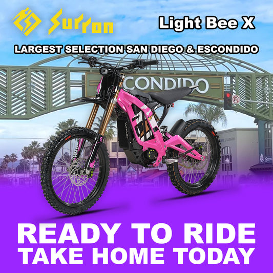 eMOTO Surron Light Bee X - Pink - Ready to Ride