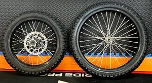 Talaria eMoto Wheel Set Shinko 244 Dual Sport 17"/21" Front & Rear Wheel & Tire Set for Moto Bikes *Does not include rotor or sprocket* - Talaria Wheel & Tire Set - EBIKE|2819 eBike Super Shop