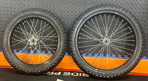 Talaria eMoto Wheel Set Shinko 244 Dual Sport 18"/21" Front & Rear Wheel and Tire Set for Moto Bikes *Does not include rotor or sprocket* - Talaria Wheel & Tire Set - EBIKE|2821 eBike Super Shop