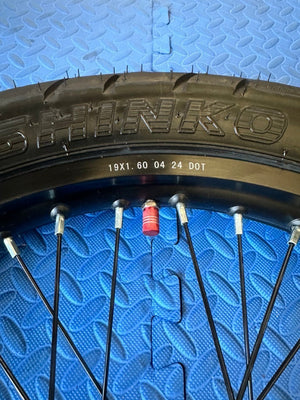 Throne eMoto Wheel Set Shinko 241 Dual Sport 18" Rear Wheel & Tire Set for e - Moto Bikes *Does not include rotor or sprocket* - Throne Wheel & Tire Set - Throne | Shinko | 18 inch | Rear Wheel & Tire Set eBike Super Shop