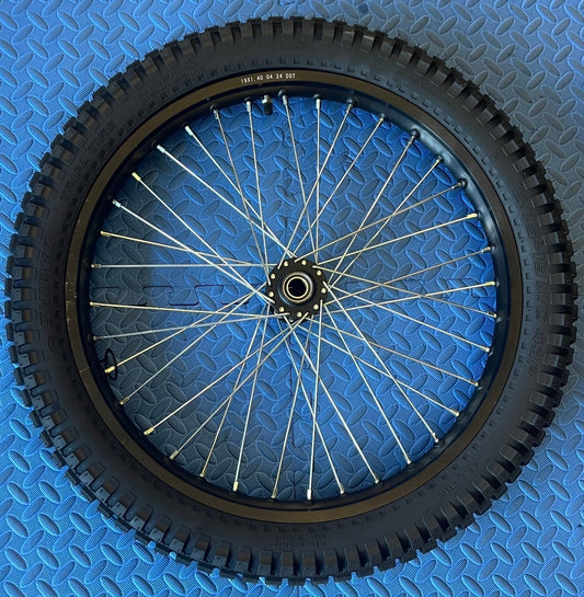 Throne eMoto Wheel Set Shinko 241 Dual Sport 19" Front Wheel & Tire Set for e - Moto Bikes *Does not include rotor or sprocket* - Throne Wheel & Tire Set - Throne | Shinko | 19 inch | Front Wheel & Tire Set eBike Super Shop