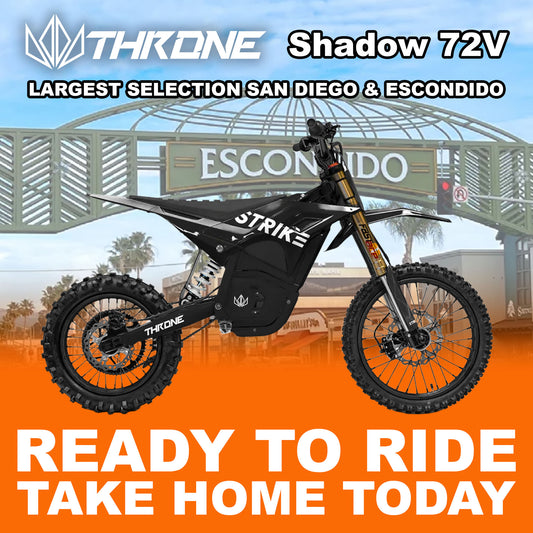 eMOTO Strike Shadow SV2 - Black - Ready to Ride