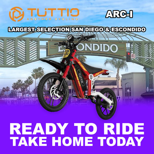 eMOTO Tuttio Arc - Silver - Ready to Ride