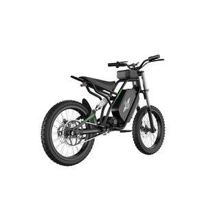 Side view of the Freego Nova 3 eBike in black, showing its step-through frame, front basket, rear rack, and thick tires against a plain background.