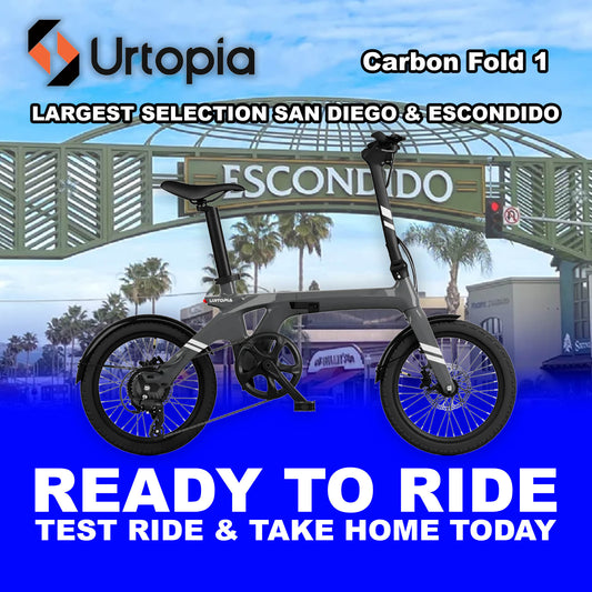 eBike Urtopia Carbon Fold 1 - Charcoal Grey - Ready to Ride