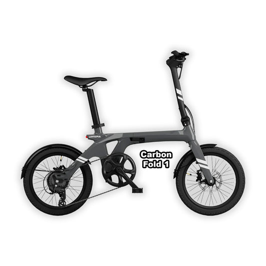 eBike Urtopia Carbon Fold 1 - Charcoal Grey - Ready to Ride