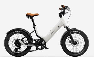 URTOPIA JOY 500 w Step Thru Ebike 20X3 Fat Electric Mini Fat Tire eBike - Road eBike - URTOP|CREAM|2890 eBike Super Shop
