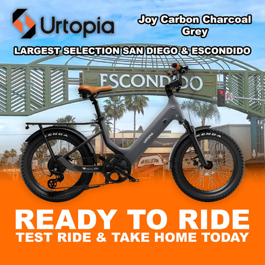 eBike Urtopia Joy - Black - Ready to Ride