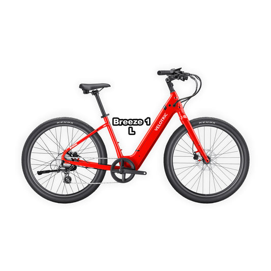 eBike Velotric Breeze 1 - Classic Scarlet - In Box