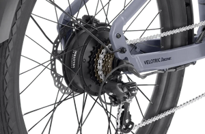 VELOTRIC Discover 1 Plus 500w Step Thru eBike 26x2.5 Urban Electric Urban eBike - Urban eBike - VELOT|URBAN|SILVE|0262 eBike Super Shop