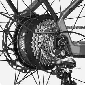 VELOTRIC Discover 2 750w Step Thru eBike 27.5x2.4 Urban Electric Urban eBike - Urban eBike - VELOT|URBAN|GREY|0258 eBike Super Shop