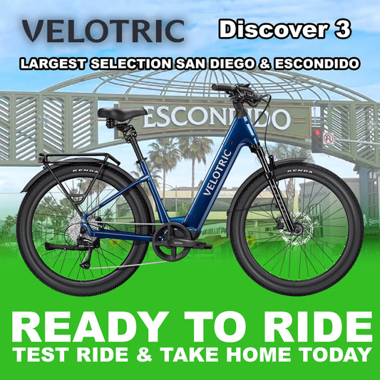 eBike Velotric Discover 3 - Lemans Blue - Regular - Ready to Ride