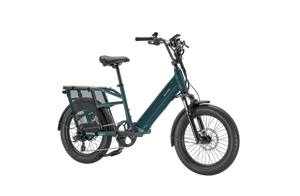 VELOTRIC Go 1 500w Step Thru eBike 20x3 Urban Electric Cargo eBike - Cargo eBike - eBike Super Shop