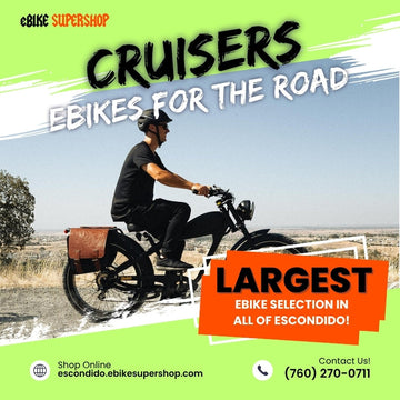 Cruiser Electric Bikes in Escondido: Relaxed Power and Comfort for Every Ride