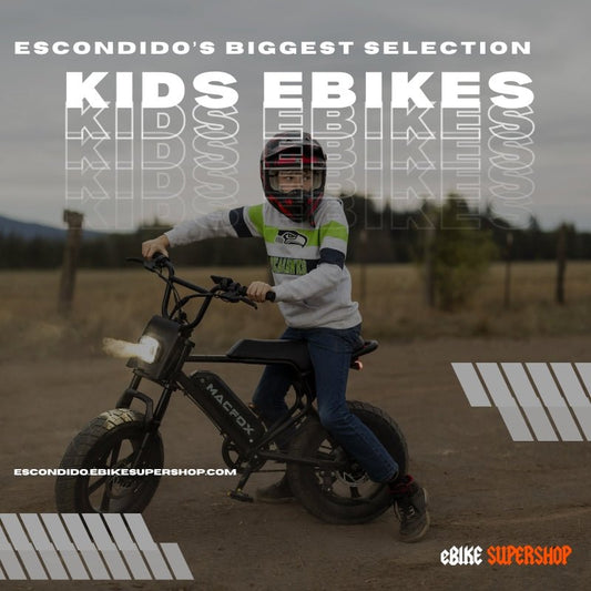 Kids and Teens Electric Bikes in Escondido: Safe, Fun, and Built for Growing Riders - Escondido eBike Super Shop eBike Store in North County San Diego