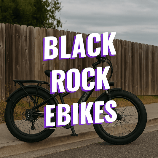 Black Rock eBikes Available for Shipping - Escondido eBike Super Shop eBike Store in North County San Diego