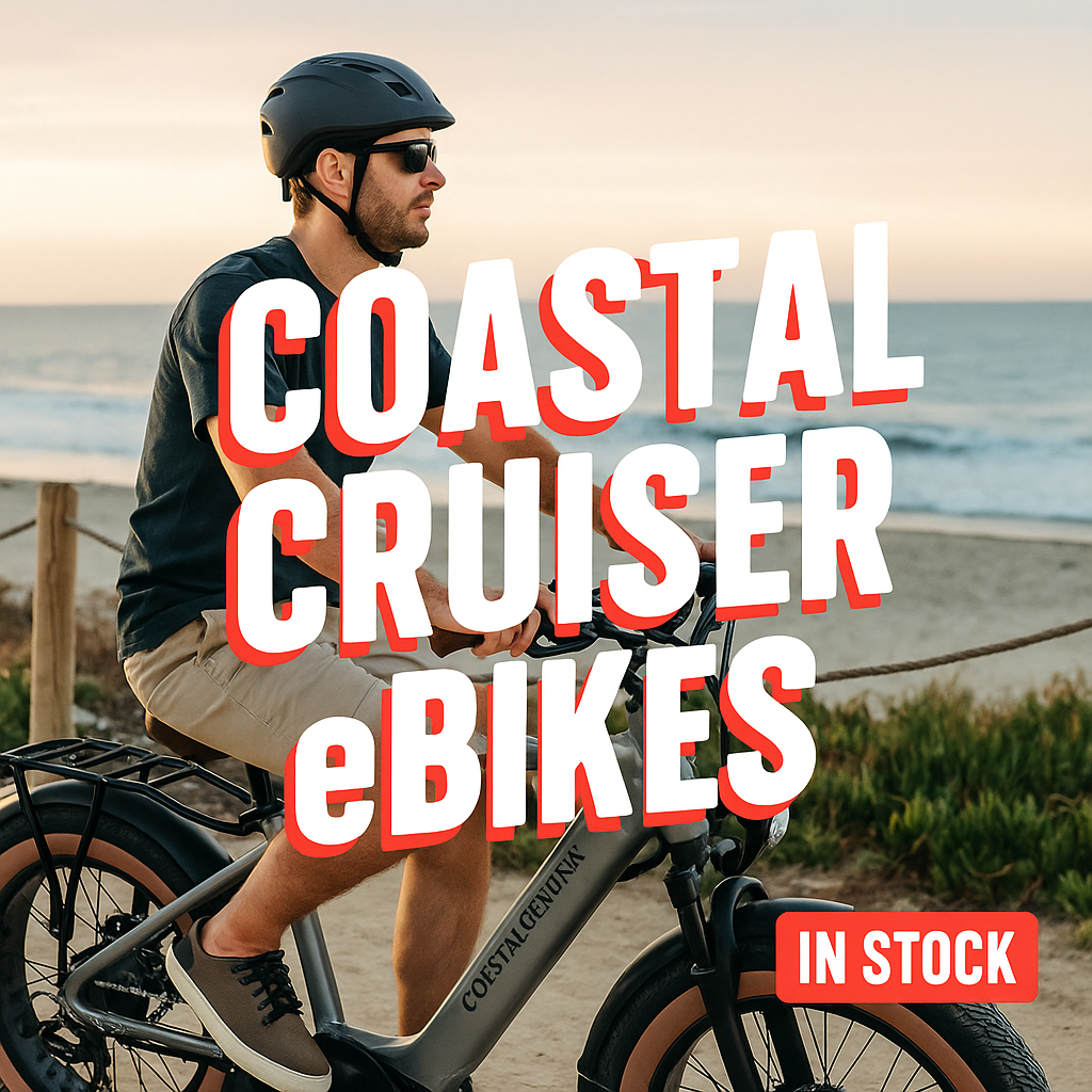 Coastal Cruiser eBikes In Store & Ready to Ride Escondido