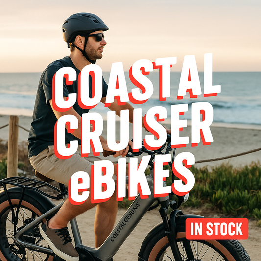 Coastal Cruiser eBikes In Store & Ready to Ride Escondido