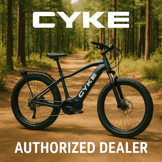 Cyke eBikes Available for Shipping - Escondido eBike Super Shop eBike Store in North County San Diego
