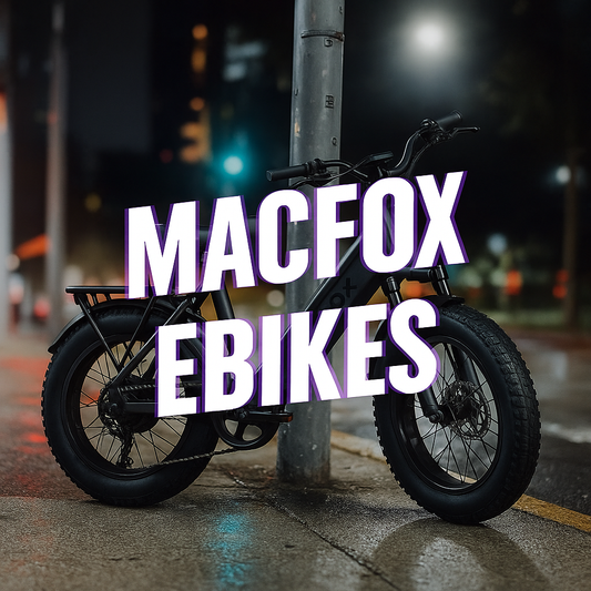 Macfox eBikes Available for Shipping