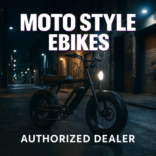 Moto Style eBikes Available for Shipping