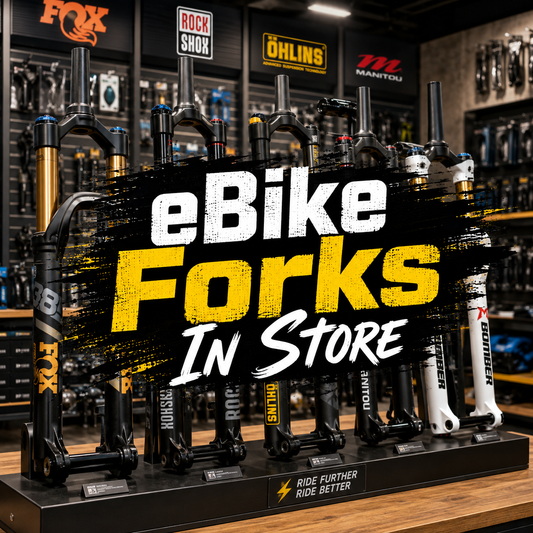 eBike Parts & Accessories In Store