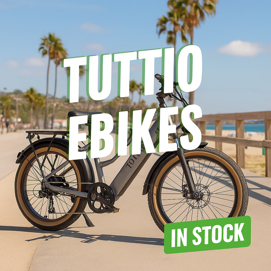 Tuttio eBikes In Store & Ready to Ride Escondido