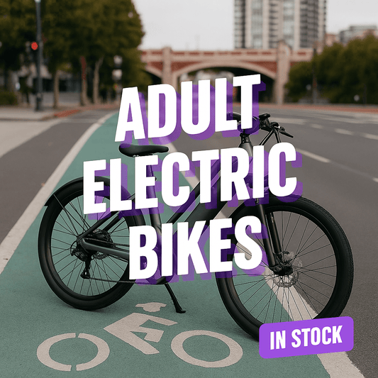 Adult Electric Bikes Available for Shipping - Escondido eBike Super Shop eBike Store in North County San Diego