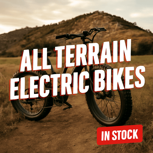 All Terrain Electric Bikes Available for Shipping - Escondido eBike Super Shop eBike Store in North County San Diego