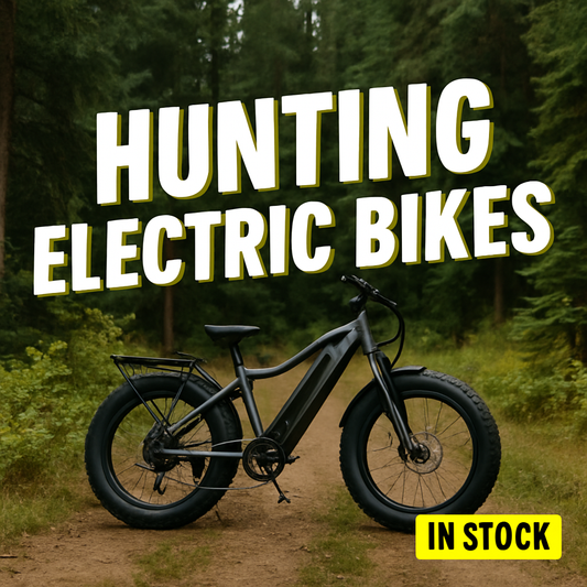 Hunting Electric Bikes Available for Shipping