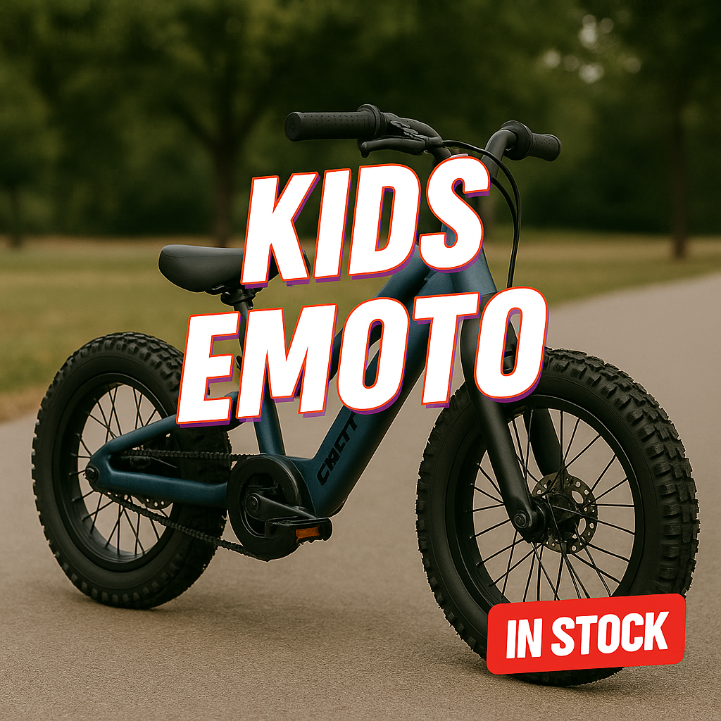 Kids Electric eMOTO Bikes In Store Escondido